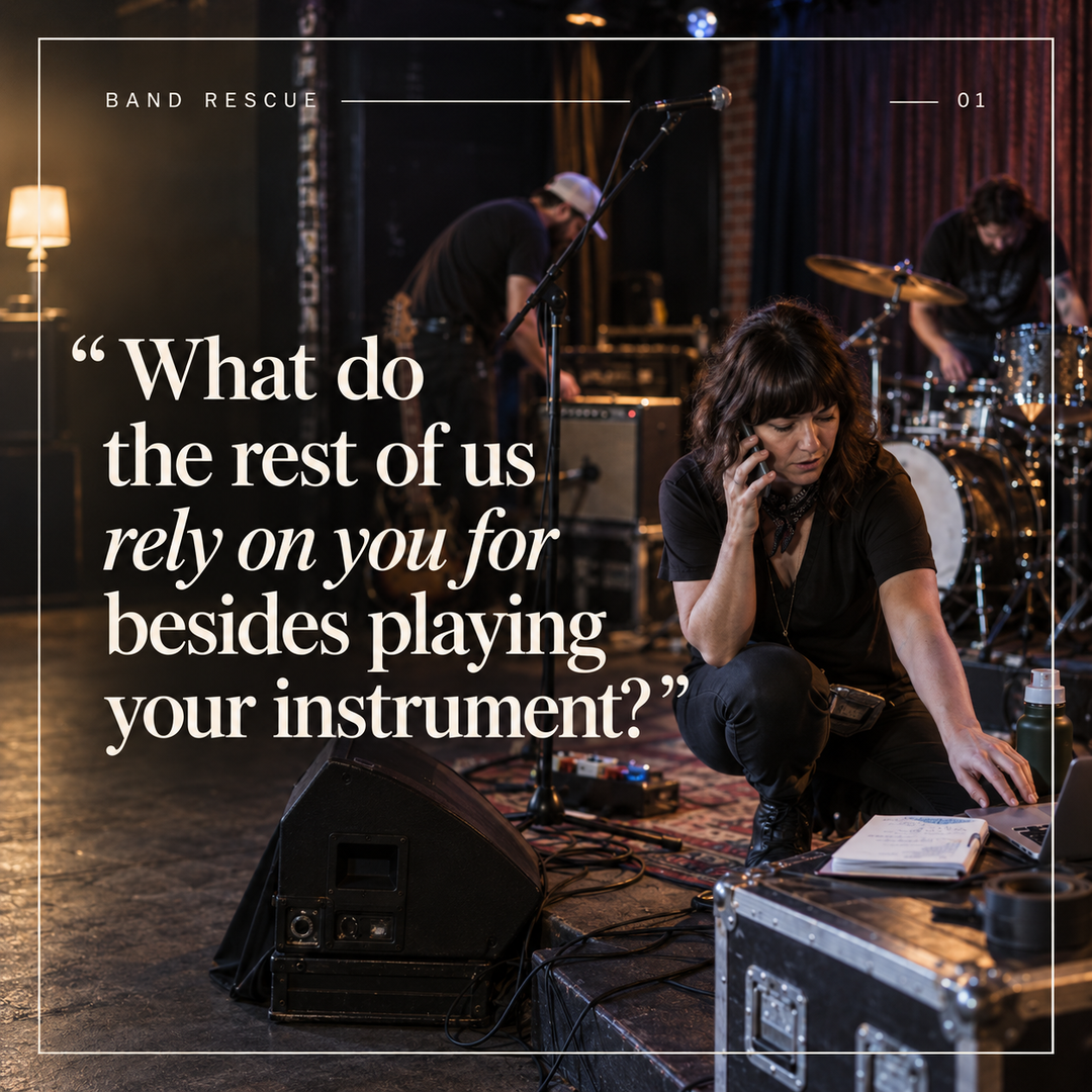 Band Rescue: What do we rely on you for?
