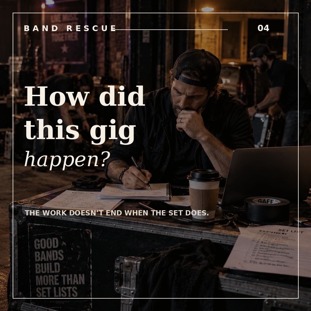 Band Rescue: How did this gig happen?